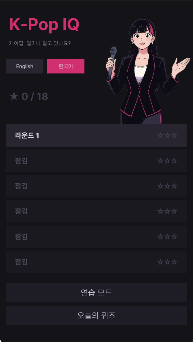 Level map · 한국어